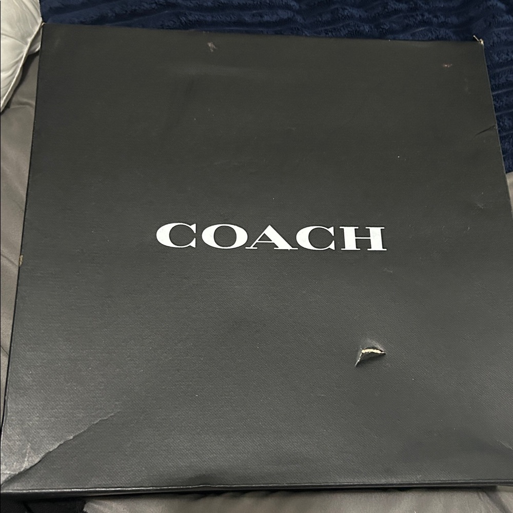 Coach Black and Red Sole Detail - Picture 8 of 8